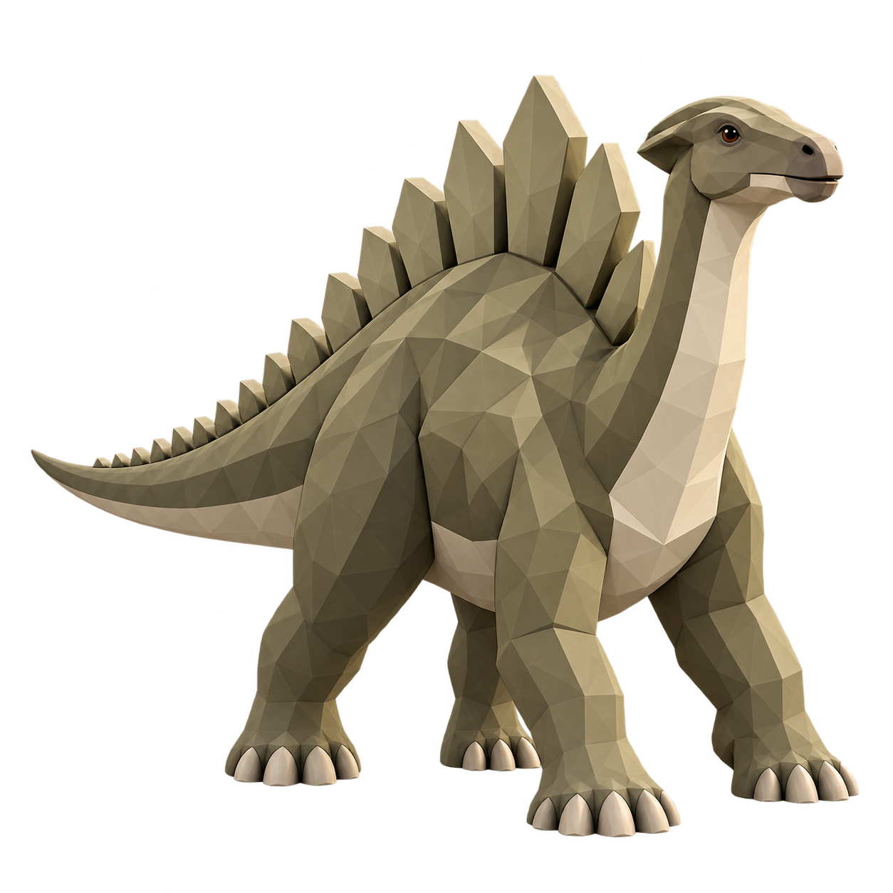 Full-body guardian character concept render