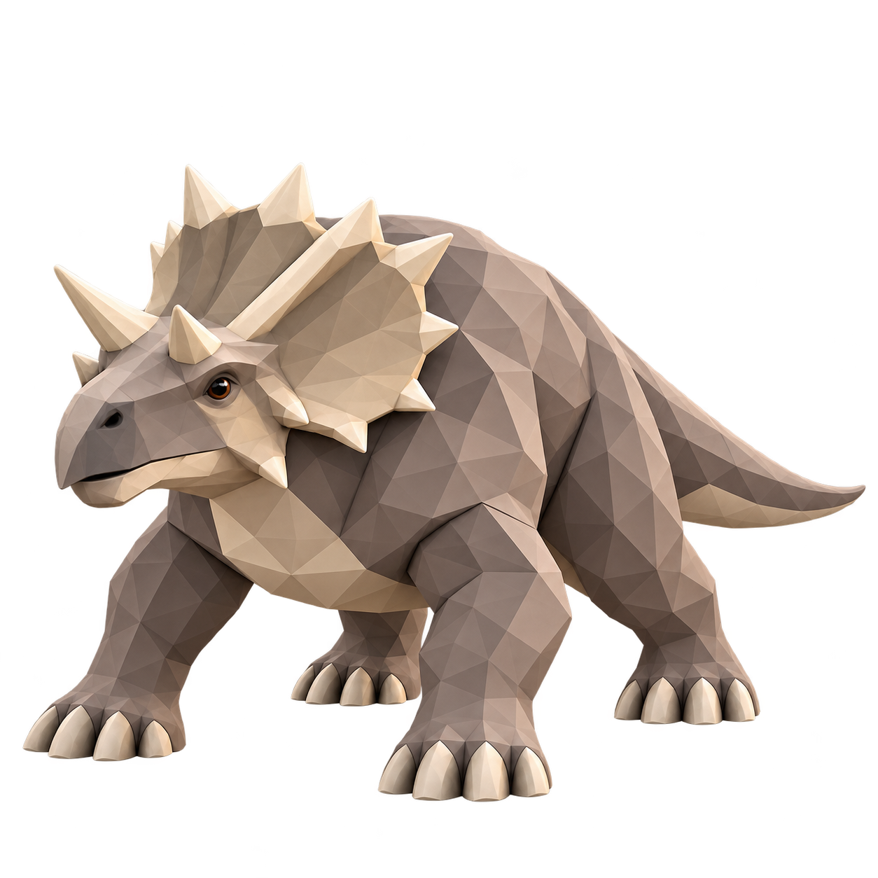 Full-body vanguard character concept render